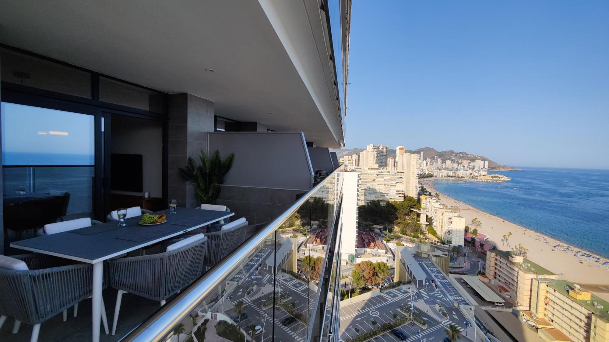 Sunset Cliffs Modern Apartment Benidorm Kültér fotó